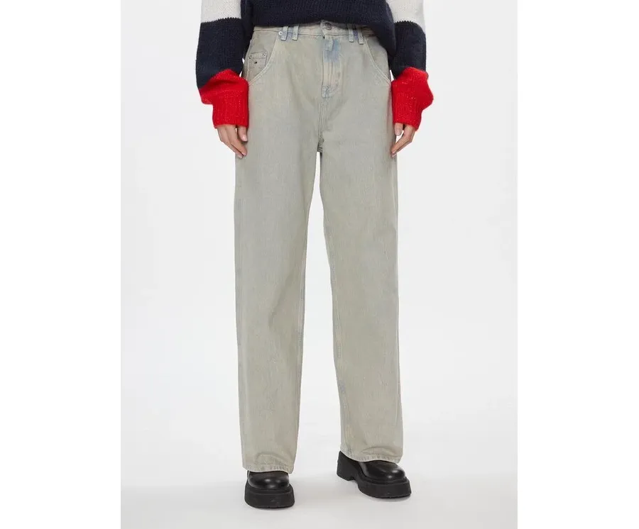 obrazek 1 Tommy Jeans Jeansy Daisy Jean Lw Bgy Ah7001 DW0DW16954 Niebieski Baggy Fit