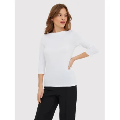 Zdjęcie Vero Moda Bluzka Panda 10274133 Biały Regular Fit