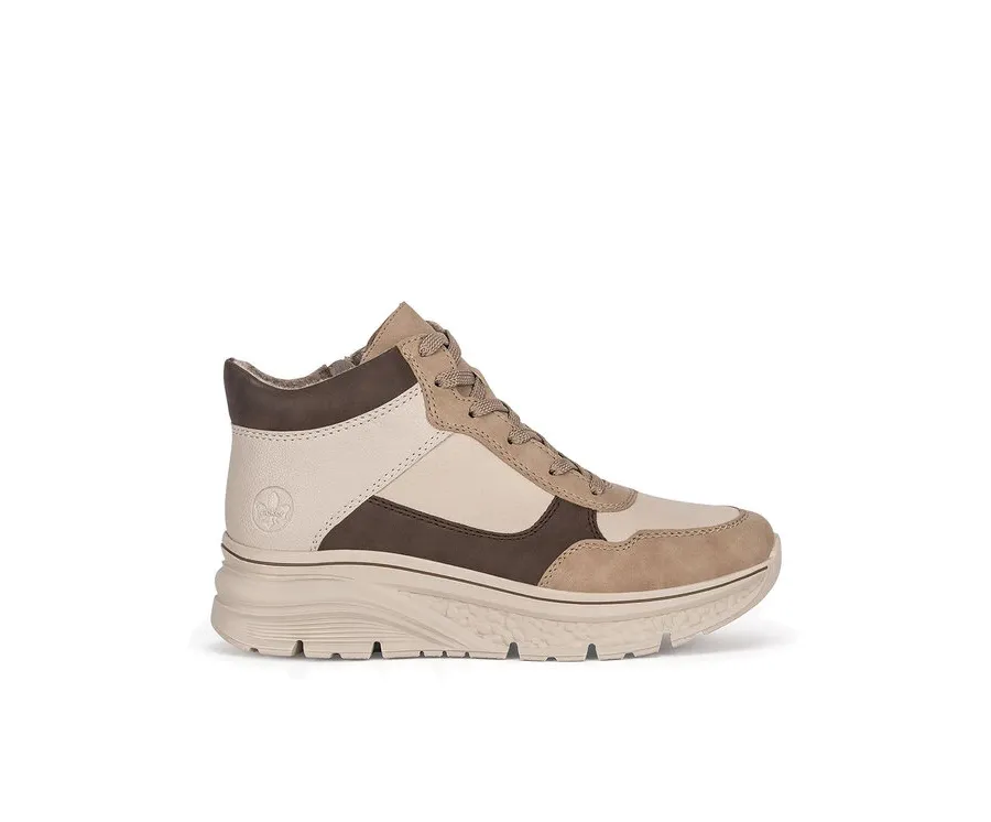 obrazek 1 Rieker Botki 48002-60 Beżowy