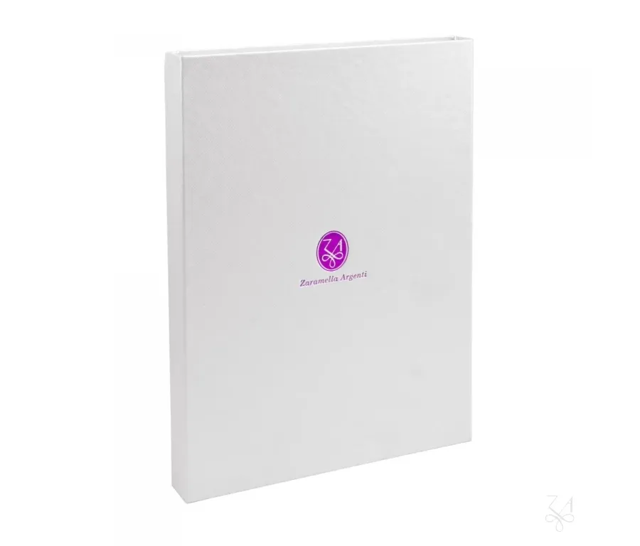 obrazek 3 Piękny 3-elementowy zestaw – widelec, nóż i łyżka dla dziecka – Zaramella Argenti