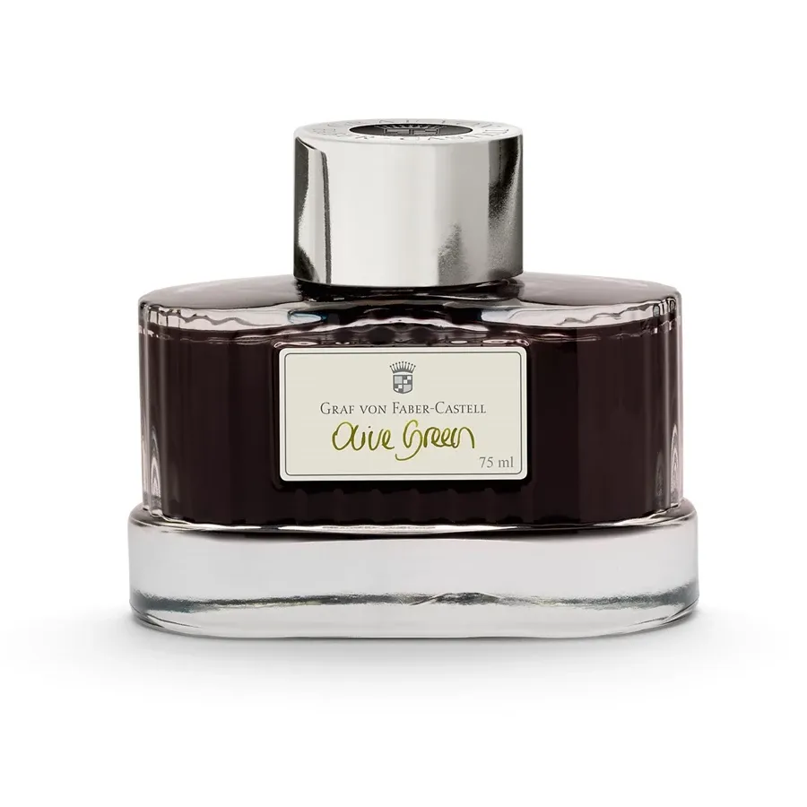obrazek 1 Oliwkowy atrament w buteleczce marki Graf von Faber-Castel