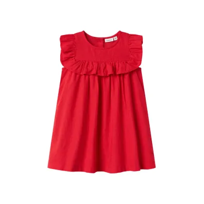 Zdjęcie NAME IT Sukienka letnia Falinnen 13240518 Czerwony Regular Fit