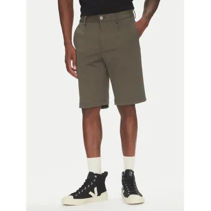 Zdjęcie Lindbergh Szorty materiałowe 30-506062 Zielony Regular Fit