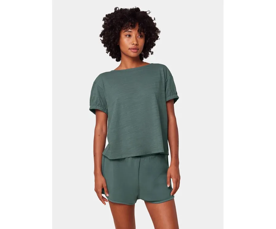 obrazek 1 Triumph Szorty piżamowe Smart Active Infusion 10218291 Zielony Relaxed Fit