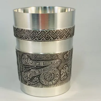 Picture Exclusive Irish tin mug with the letter