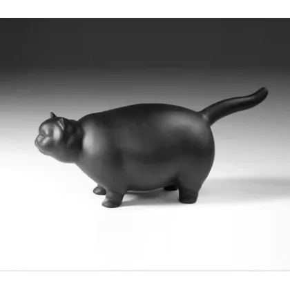 Zdjęcie Figurka czarnego kota - Il Gattopardo