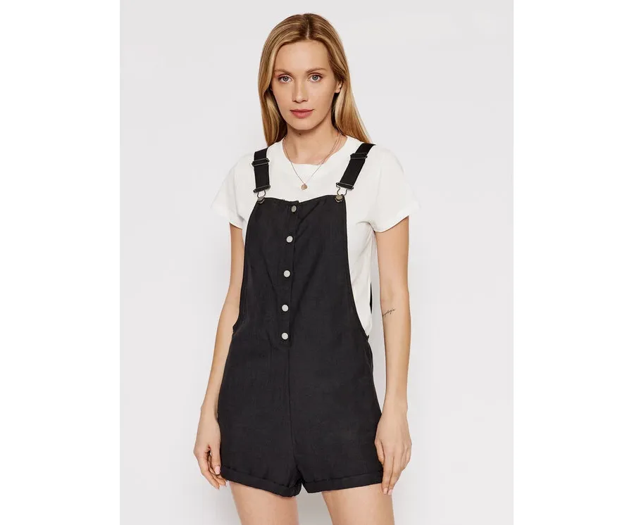 obrazek 1 Roxy Ogrodniczki Back To Goodbye ERJWD03617 Czarny Regular Fit