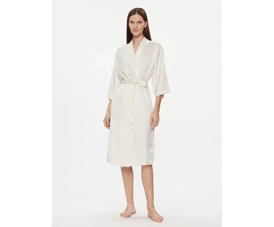 obrazek 1 Tommy Hilfiger Szlafrok UW0UW05204 Écru