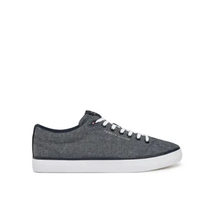 Zdjęcie Tommy Hilfiger Tenisówki Th Hi Vulc Low Core Chambray FM0FM05389 Niebieski