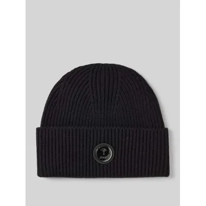 Zdjęcie Czapka beanie z naszywką z logo model ‘Feranto’