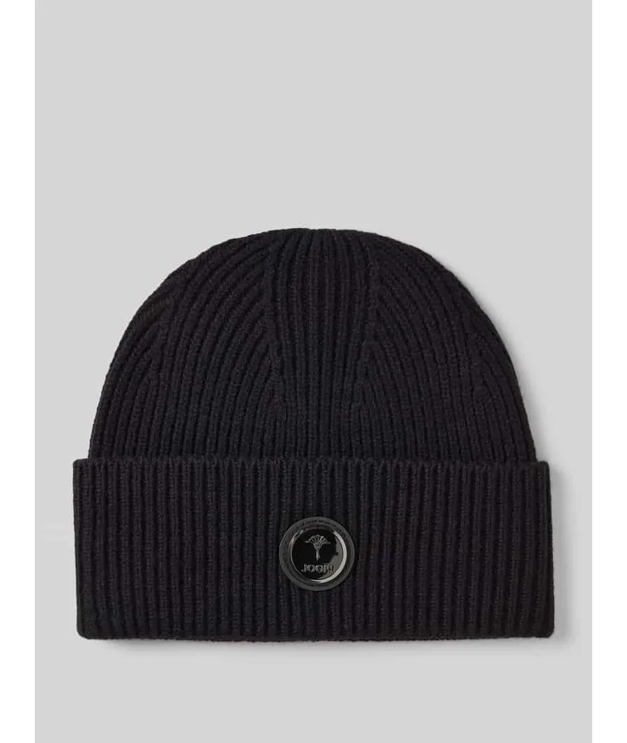 obrazek 1 Czapka beanie z naszywką z logo model ‘Feranto’