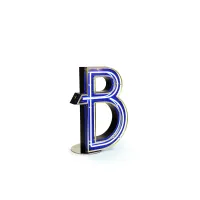 Picture Exclusive luminous letter B