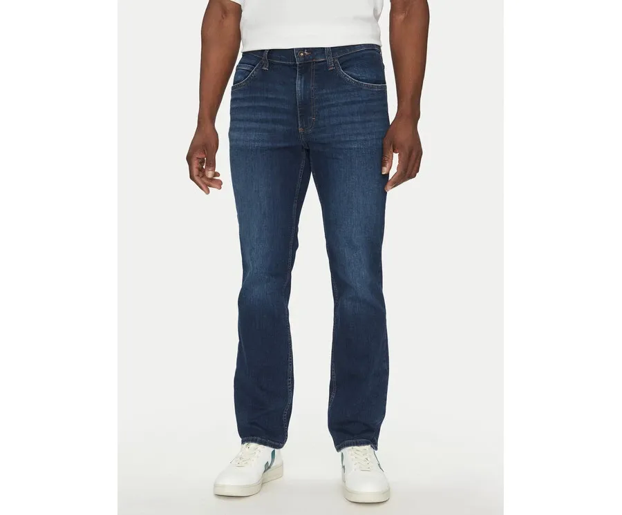 obrazek 1 Mustang Jeansy Tramper 1013715 Granatowy Straight Leg