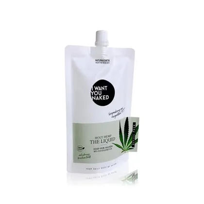 Zdjęcie I WANT YOU NAKED Holy Hemp THE LIQUID Holy Hemp Hand Wash Mydło w płynie 250 ml