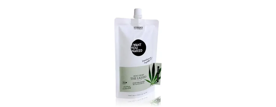 obrazek 1 I WANT YOU NAKED Holy Hemp THE LIQUID Holy Hemp Hand Wash Mydło w płynie 250 ml