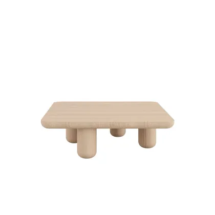 Zdjęcie Drewniany stolik kawowy Bel-Air z kwadratowym blatem