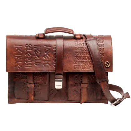 Zdjęcie Oryginalna skórzana teczka na dokumenty - Ikunico