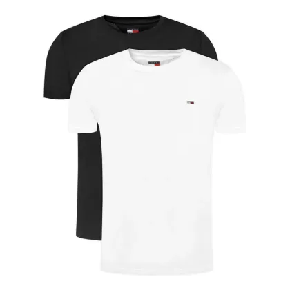 Zdjęcie Tommy Jeans Komplet 2 t-shirtów DM0DM21344 Kolorowy Slim Fit