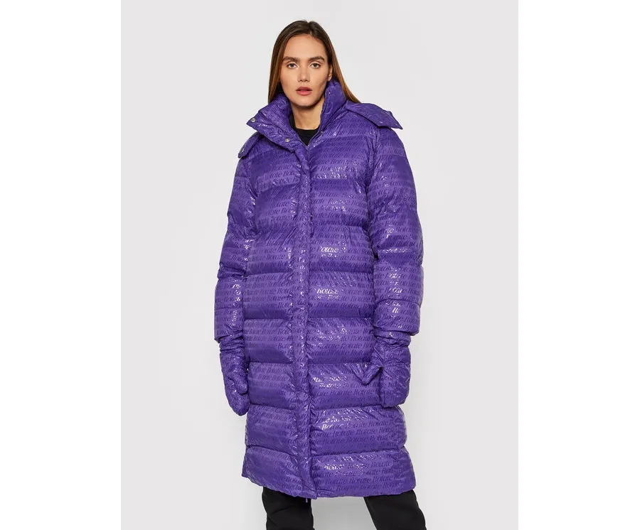 obrazek 1 ROTATE Kurtka zimowa Tina RT787 Fioletowy Relaxed Fit