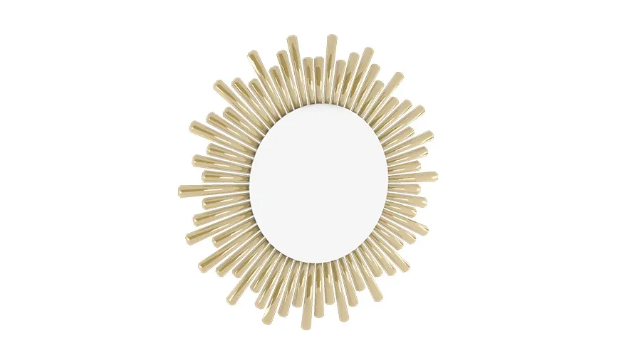 picture 2 Unusual and stylish sun-shaped wall mirror - Bitangra