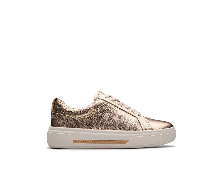 obrazek 1 Clarks Sneakersy Hollyhock Walk 26181357 Złoty