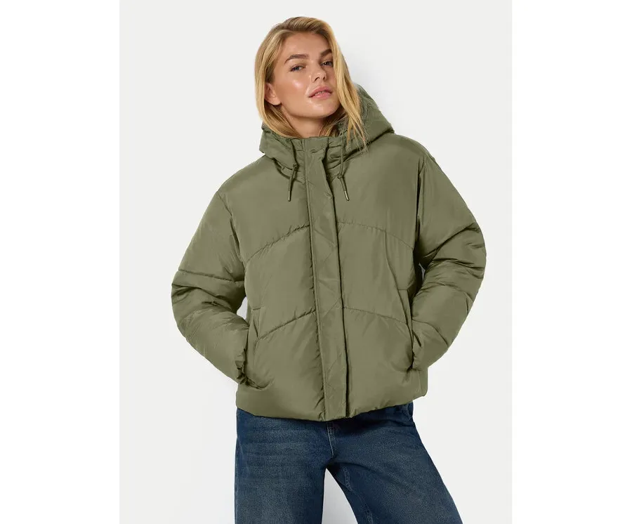 obrazek 1 Noisy May Kurtka zimowa Tenna 27030499 Zielony Regular Fit