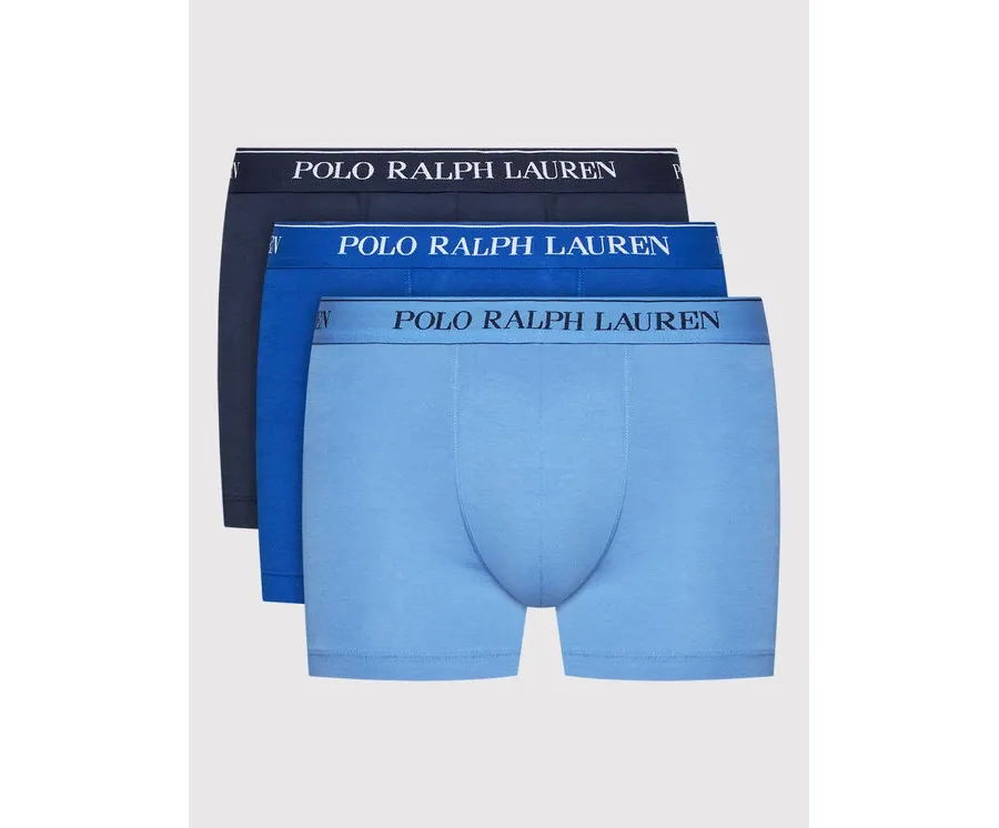 obrazek 1 Polo Ralph Lauren Komplet 3 par bokserek 714835885009 Niebieski