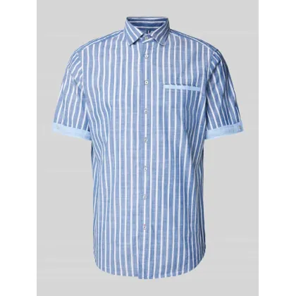 Zdjęcie Koszula casualowa o kroju slim fit z wzorem w paski