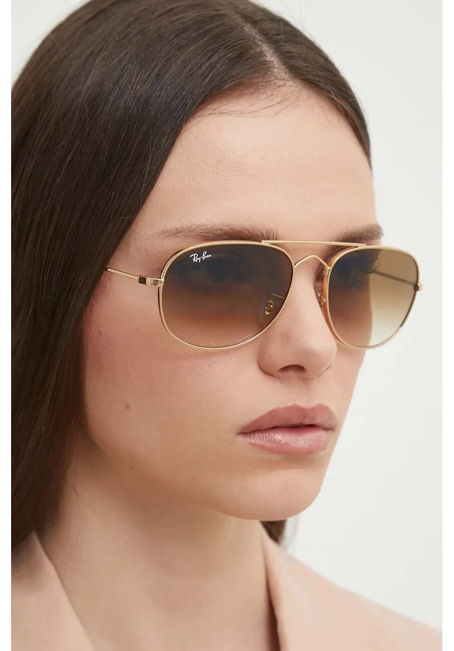 obrazek 1 Ray-Ban okulary przeciwsłoneczne kolor złoty