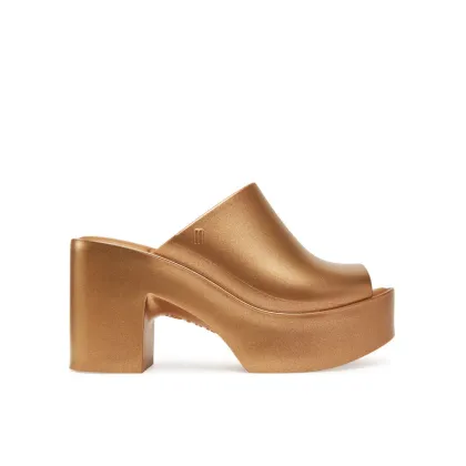 Zdjęcie Melissa Klapki Melissa Mule Hype Metallic Ad 36497 Złoty
