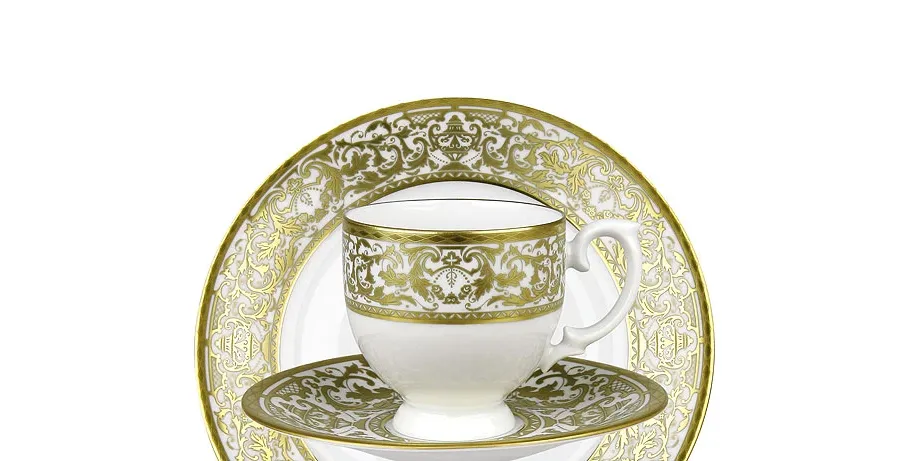 obrazek 1 Porcelanowa filiżanka ze spodkiem