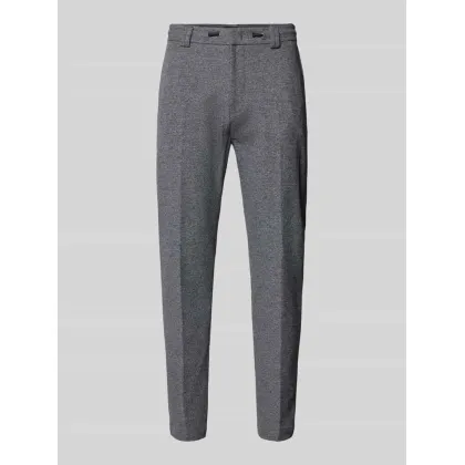 Zdjęcie Spodnie do garnituru o kroju tapered fit z kieszeniami z tyłu model ‘JUNO’