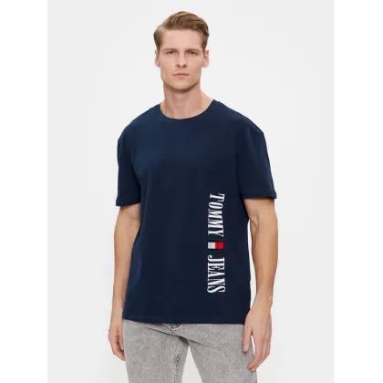 Zdjęcie Tommy Jeans T-Shirt Archive DM0DM18295 Granatowy Regular Fit