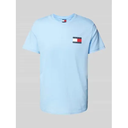 Zdjęcie T-shirt o kroju slim fit z nadrukiem z logo model ‘ESSENTIAL’