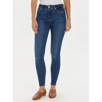 Zdjęcie Tommy Hilfiger Jeansy Harlem WW0WW44114 Niebieski Skinny Fit