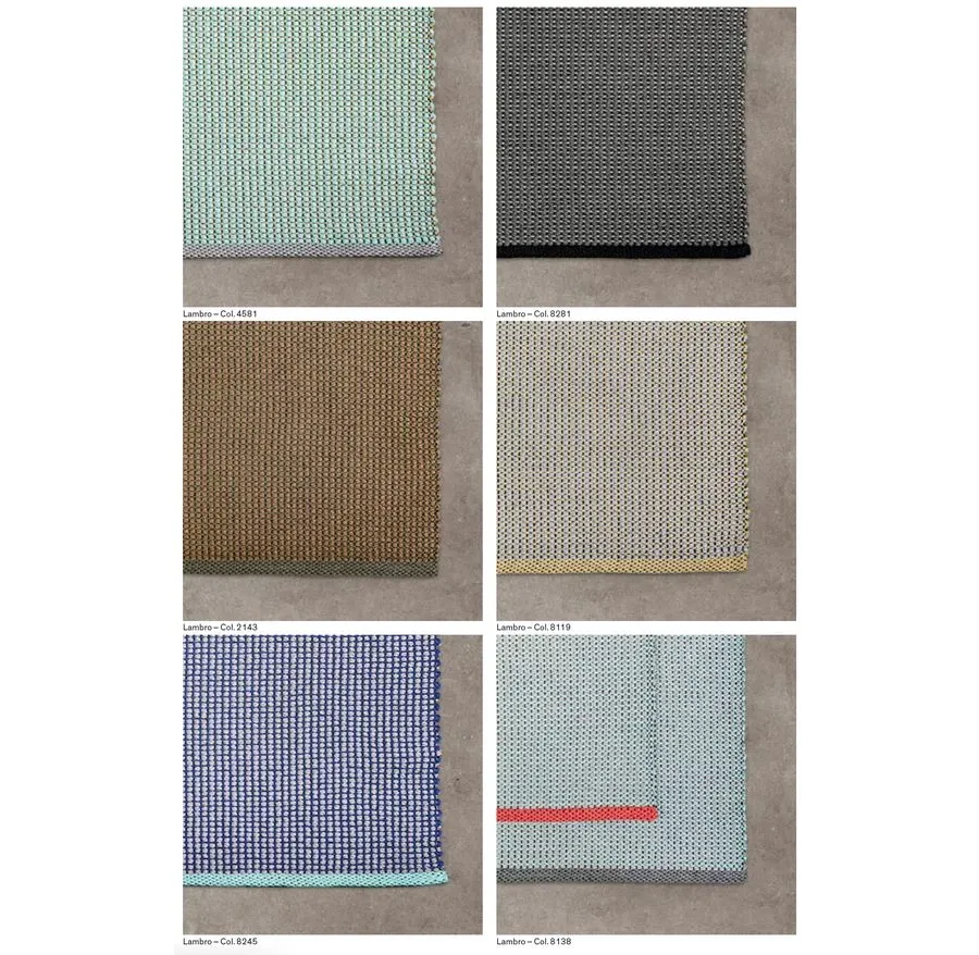 obrazek 3 Włoski dywan Lambro w kontrastujących kolorach do ogrodu