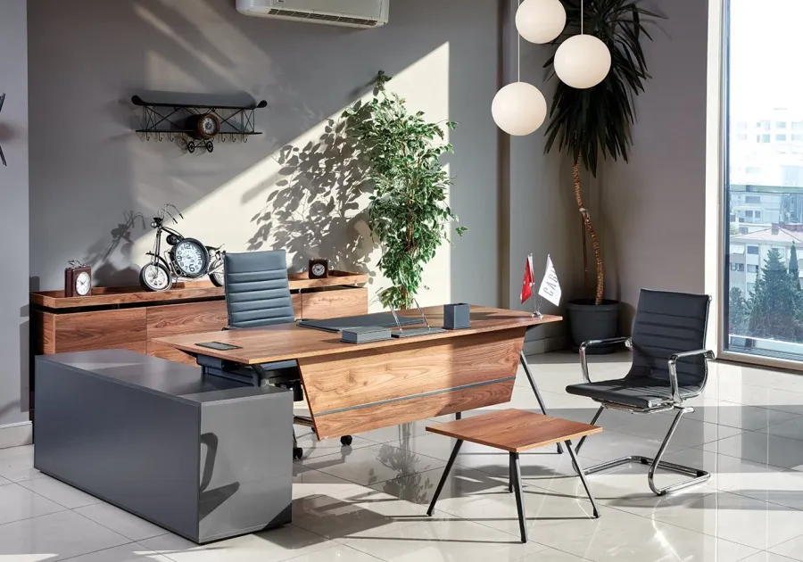obrazek 5 Stylowy i nowoczesnny komplet mebli do biura - Cagin Office