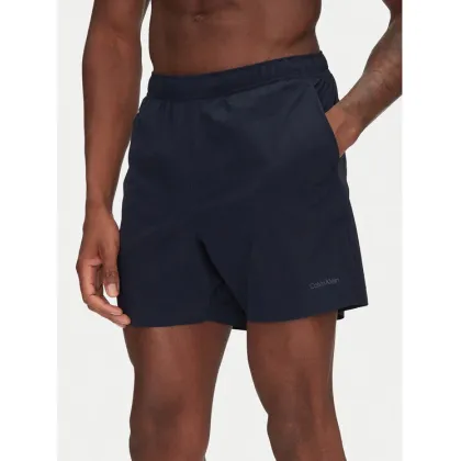Zdjęcie Calvin Klein Swimwear Szorty kąpielowe KM0KM01118 Granatowy Regular Fit