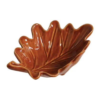 Zdjęcie Dekoracyjna miska w kształcie liścia - Virginia Casa