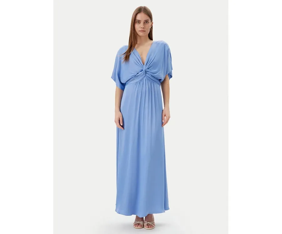 obrazek 1 Lola Casademunt by Maite Sukienka wieczorowa MS2516012 Błękitny Regular Fit