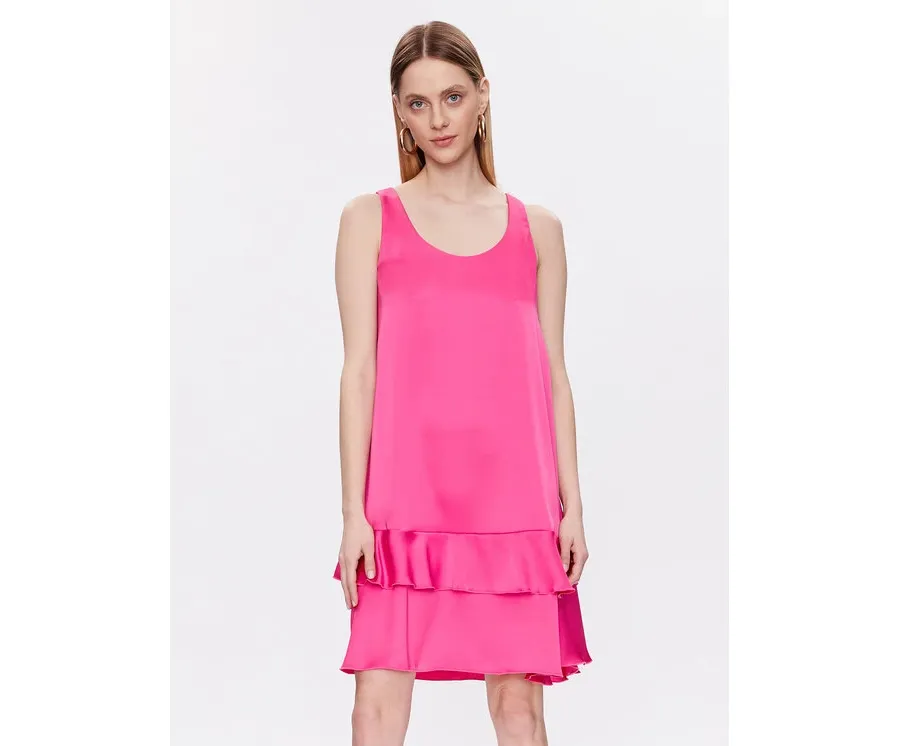 obrazek 1 Liu Jo Beachwear Sukienka koktajlowa VA3101 T3416 Różowy Relaxed Fit