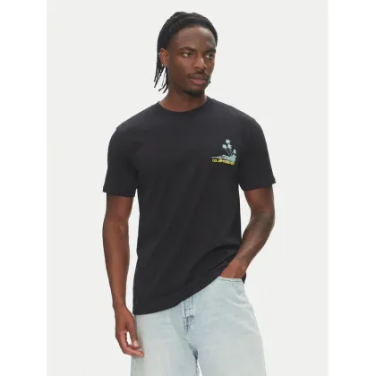 Zdjęcie Quiksilver T-Shirt Palm Lines Ss EQYZT08057 Czarny Regular Fit
