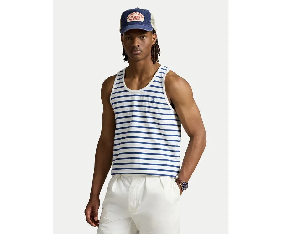 obrazek 1 Polo Ralph Lauren Tank top 710970699001 Granatowy Classic Fit