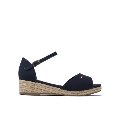 Zdjęcie Tommy Hilfiger Espadryle Rope Wedge Sandal T3A7-32185-0048 M Granatowy