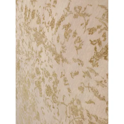 Zdjęcie Elegancki dywan z wełny i tkaniny bambusowej o szykownym deseniu