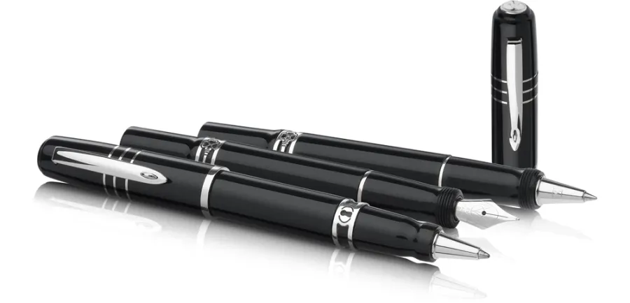 picture 2 Varius Fountain Pen Ivory Chinese Lacquer