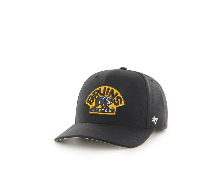 obrazek 1 47 Brand Czapka z daszkiem NHL Boston Bruins H-CLZOE01WBP Czarny