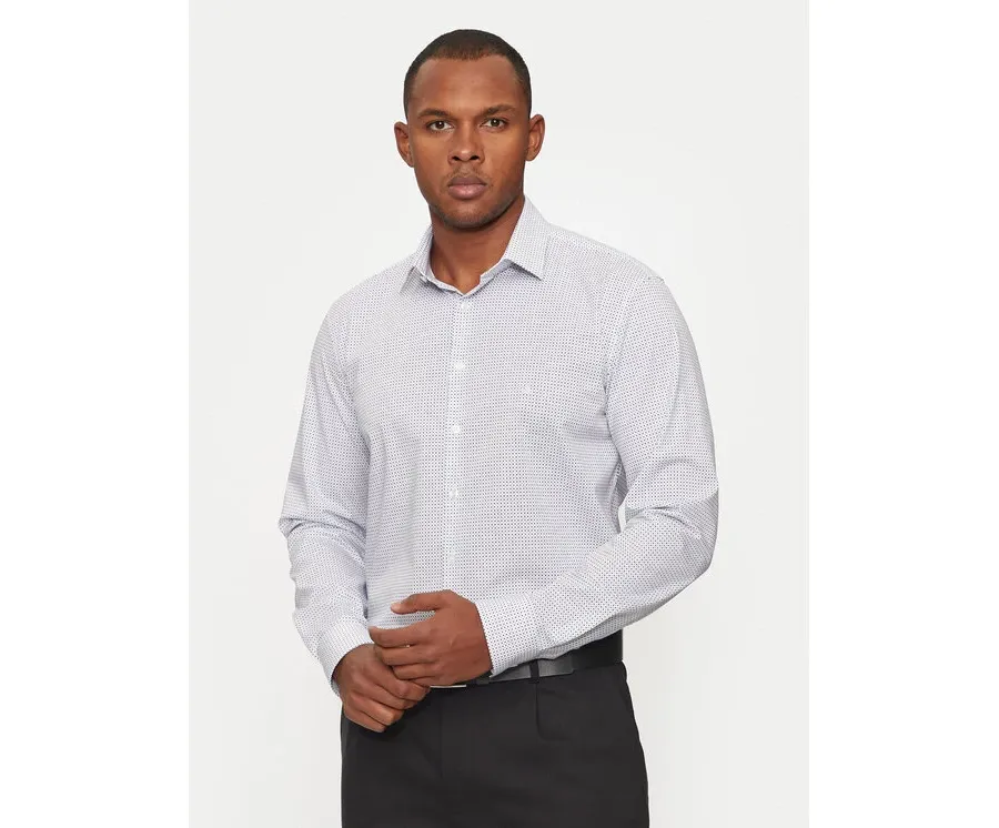 obrazek 1 Calvin Klein Koszula K10K114023 Biały Slim Fit