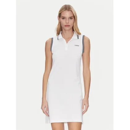Zdjęcie Guess Sukienka codzienna V5GK04 KCOK1 Biały Bodycon Fit