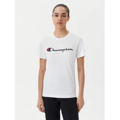Zdjęcie Champion T-Shirt 118090 Biały Slim Fit